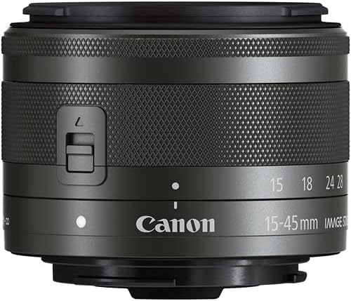 Canon 0572C002 EF-M 15-45mm STM Lens Kit (Renewed)