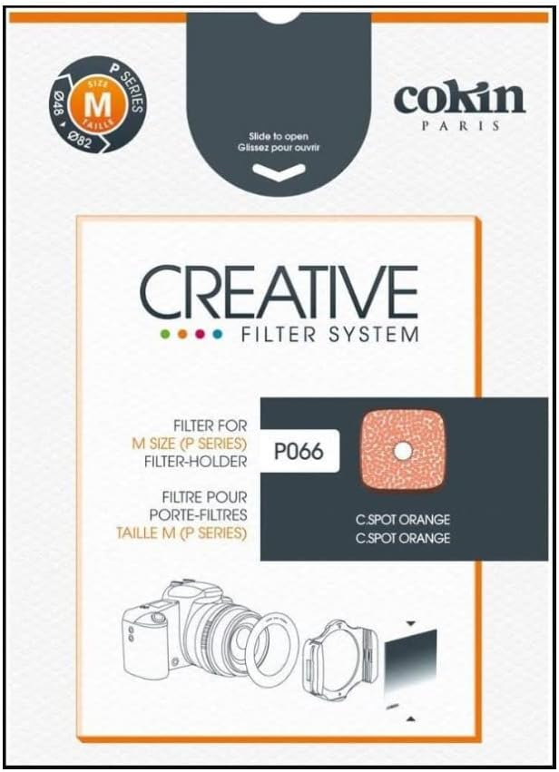 Cokin P066 P Series C.spot Orange Filter - Center Spot Effect