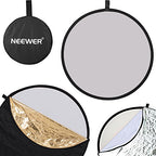 Neewer 90092019 5-in-1 Light Reflector & Clamp Kit