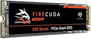 Seagate ZP4000GM3A013 FireCuda 530 4TB NVMe Gen4 SSD