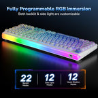 RK ROYAL KLUDGE R99 Wireless Hot-Swappable Mechanical Keyboard