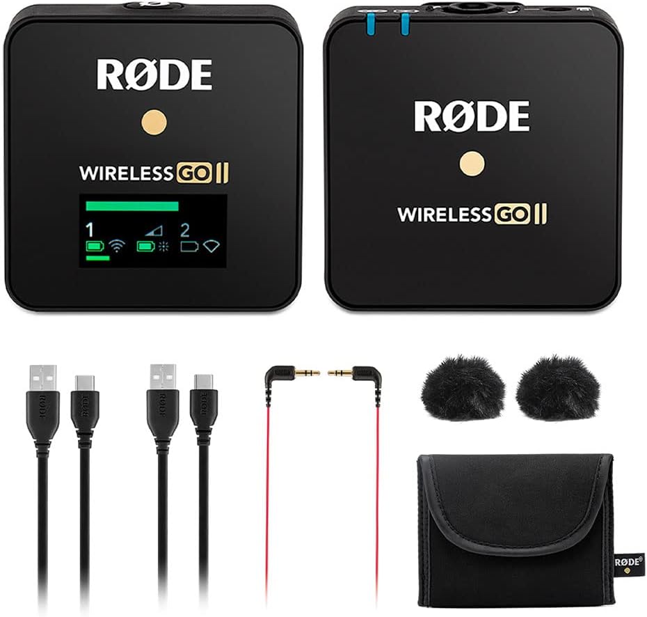 Rode Wireless Go II Single Wireless Mic System with Lapel Mic