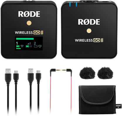 Rode Wireless Go II Single Wireless Mic System with Lapel Mic