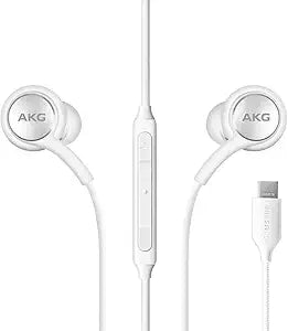 AKG Galaxy Note 10 USB-C Earbuds Headphones White (Renewed)