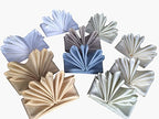 Atlas Kitchen Pastel Brown Cotton Dinner Napkins - Set of 8