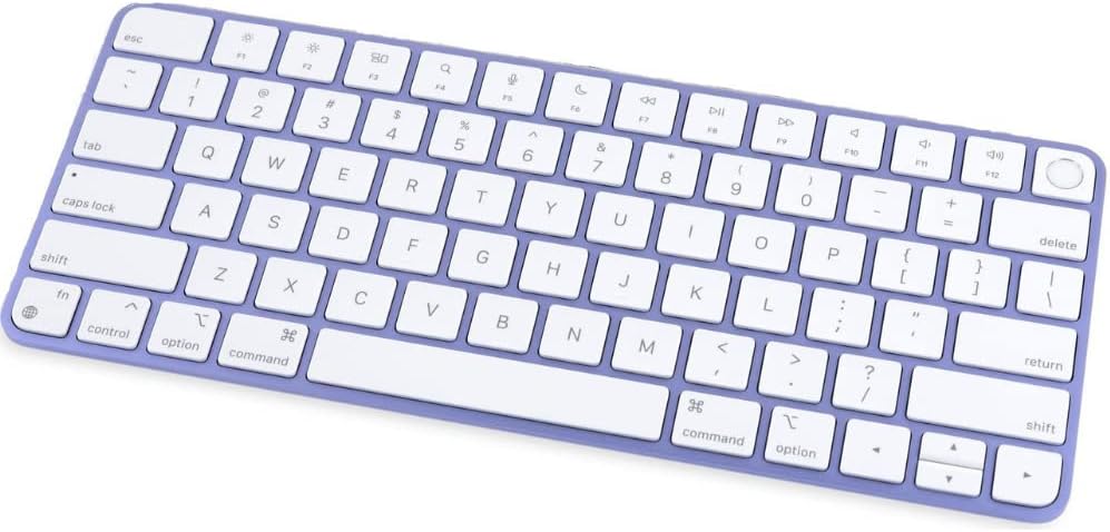 Apple MK293LL/A Magic Keyboard Touch ID Purple Renewed