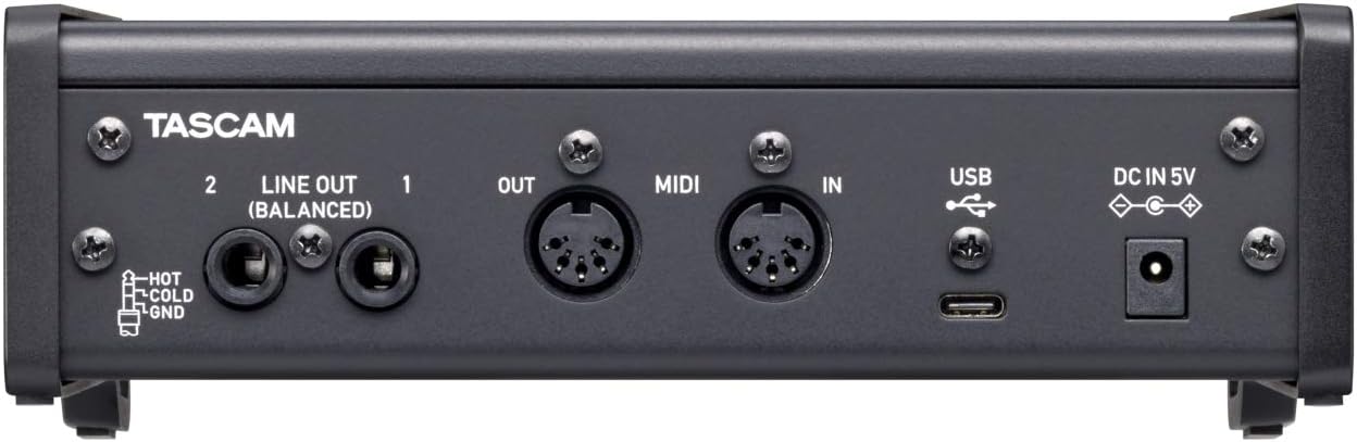 Tascam US2X2HR USB Audio Interface for Recording