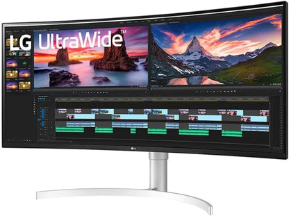 LG 38WN95C-W 38" Curved UltraWide QHD+ Thunderbolt 3 Monitor