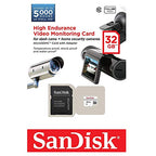 SanDisk SDSDQQ-032G-G46A 32GB High Endurance MicroSD Card