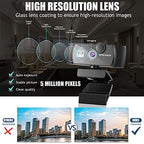 DDYYDS 4K Plug-and-Play Webcam with Privacy Shutter