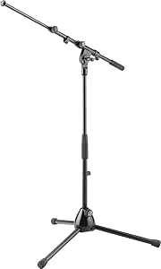 K&M 259 Microphone Low Level Telescopic Boom Stand — main product image