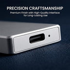 MENDED Portable SSD 1TB Slim Aluminum USB 3.0 External Drive