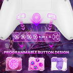Xexvyrin Wireless Pink Gaming Controller for Xbox, PC and Switch