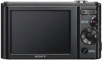 Sony DSCW800/B 20.1MP Digital Camera Black Renewed
