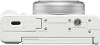 Sony ZV1F/W Vlog Camera White Content Creator Bundle