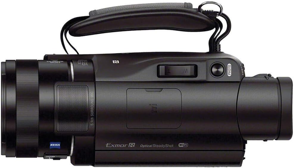 Sony FDRAX100/B 4K Camcorder - 3.5" LCD, Black