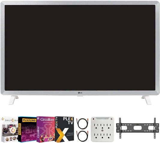 LG E6LG32LM627BPUA 32" HD Smart TV Bundle