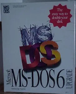 Microsoft MS-DOS 6 Upgrade (5.25" Disks Version)
