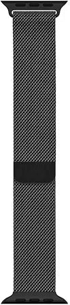 Apple Milanese Loop 40mm Watch Band Space Black