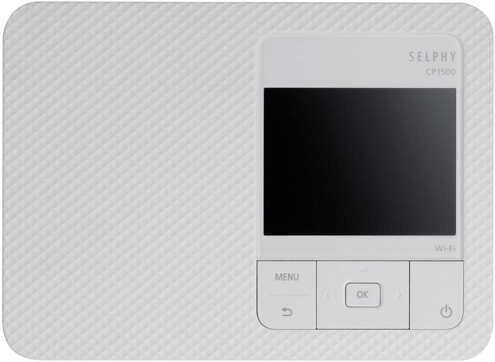 Canon CP1500 Selphy Compact Photo Printer + KP-108IN