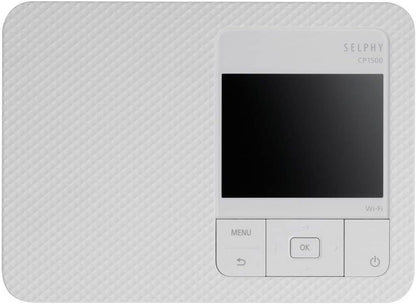 Canon CP1500 Selphy Compact Photo Printer + KP-108IN