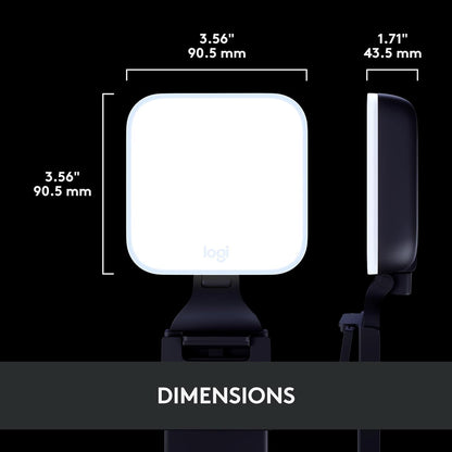 Logitech 946-000001-cr Litra Glow Streaming Light - Renewed