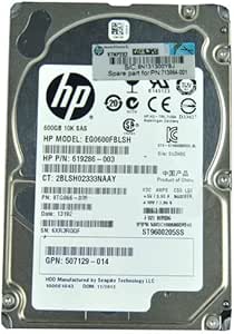 HP 619286-003-SC 600GB 10K SAS Hard Drive