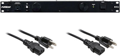 Furman M-8LX Merit X Power Conditioner & Hosa Cable Bundle