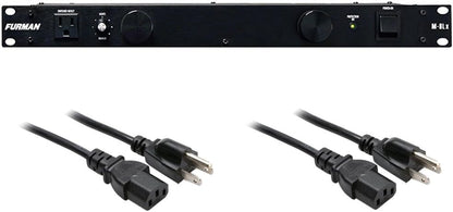 Furman M-8LX Merit X Power Conditioner & Hosa Cable Bundle