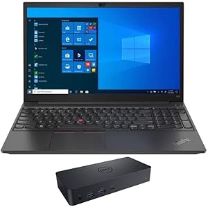 Lenovo 20TDS00B00-4169-226453 ThinkPad E15 i5 Laptop with D6000 Dock