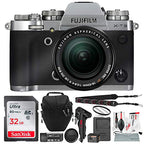 Fujifilm X-T3 Silver 18-55mm Lens Bundle