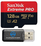 SanDisk 4326596443 128GB Extreme Pro MicroSDXC Card