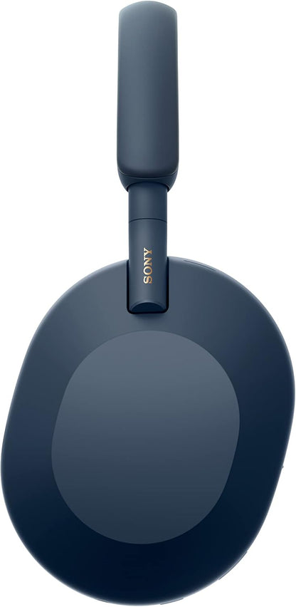 Sony WH1000XM5/L Wireless Noise Canceling Headphones - Blue (Renewed)
