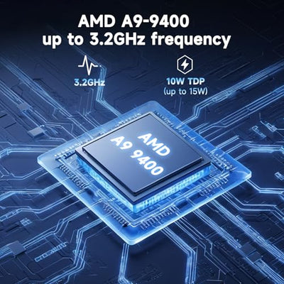Exilapsire 16-Inch AMD A9 Budget Student Laptop