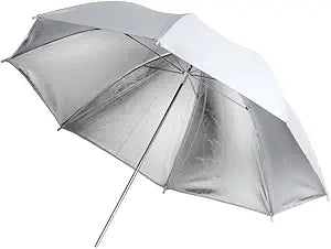 Neewer 10000237@@0206 33" White/Silver Reflective Umbrella