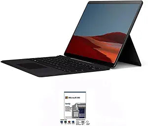 Microsoft E50MSQWZ00001 Surface Pro X Bundle - SQ1, 256GB, MS 365