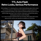 GODOX Lux Junior II Retro TTL Camera Flash for Fujifilm