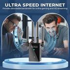 Techtex WiFi Extender Signal Booster with Ethernet Port