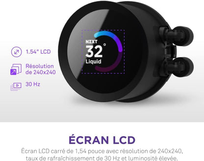 NZXT RL-KN240-B1 Kraken 240mm AIO CPU Liquid Cooler