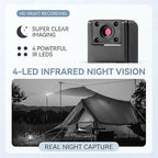 SJPMHYQ Ultra HD 2-in-1 Video and Audio Recorder with Night Vision