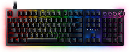 Razer Huntsman V2 - Linear Optical Gaming Keyboard, RGB, Wrist Rest