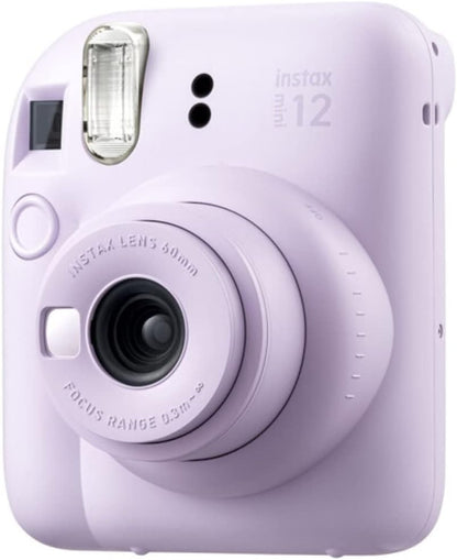 Fujifilm INSTAX Mini 12 Lilac Purple Instant Camera Bundle