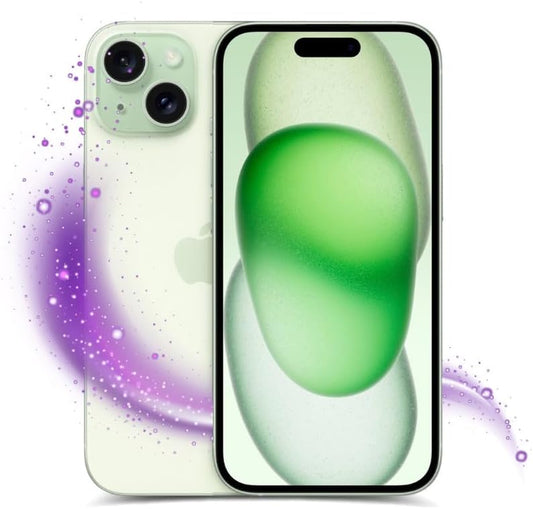 Apple MTM23LL/A iPhone 15 128GB Green (Renewed)