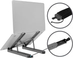 Monoprice 6-in-1 Portable Folding Laptop Stand USB-C Dock