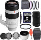 Sony FE 100-400mm OSS GM Telephoto Lens Bundle