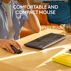 Logitech MK295 Wireless Keyboard and Mouse Combo (Renewed)