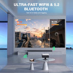 AuKing 4700 ANSI 4K Smart Projector with Auto Focus