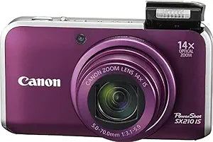 Canon SX210IS PowerShot 14.1MP 14x Optical Zoom Camera