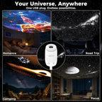 MAPALED HD Galaxy Star Projector and Night Light