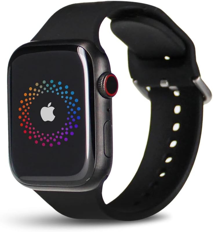 Apple Watch Series 7 Cellular 41mm Space Black Titanium (Renewed) — main product image